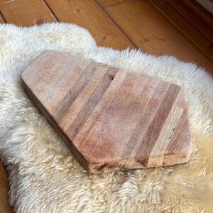 Geometric Wooden Cutting Board